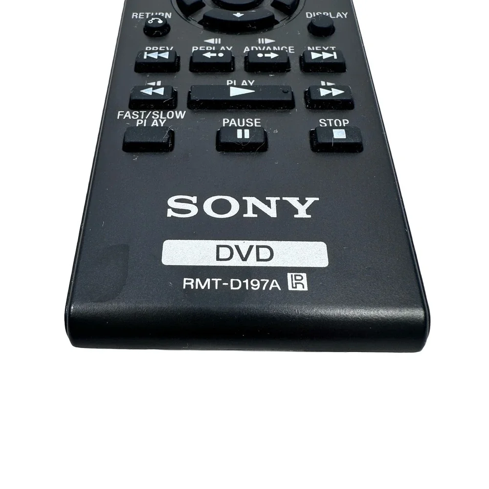 Sony RMT-D197A DVD Player Remote Control Black OEM Replacement Controller